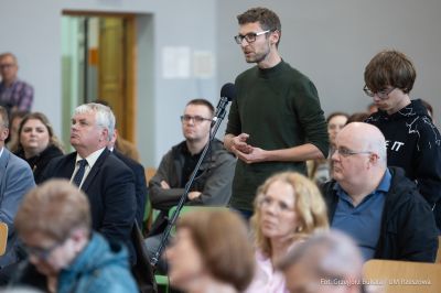 Spotkanie Prezydenta Miasta Rzeszowa z mieszkańcami, fot. Grzegorz Bukała, Urząd Miasta Rzeszowa